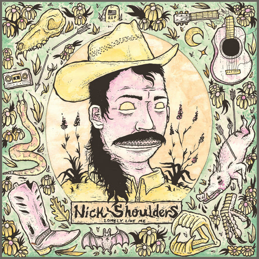 Nick Shoulders "Lonely Like Me" LP (Lime Green Vinyl)