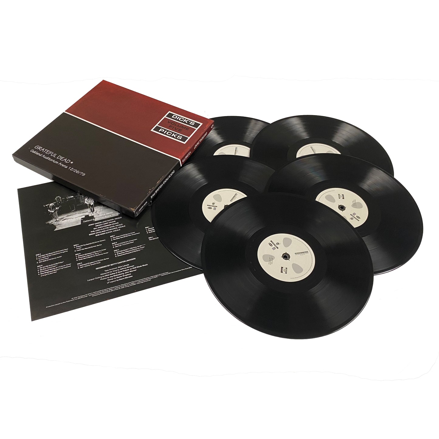 PRE-ORDER: Grateful Dead "Dick's Picks Vol. 5—Oakland Auditorium Arena 12/26/79" 5xLP Box Set