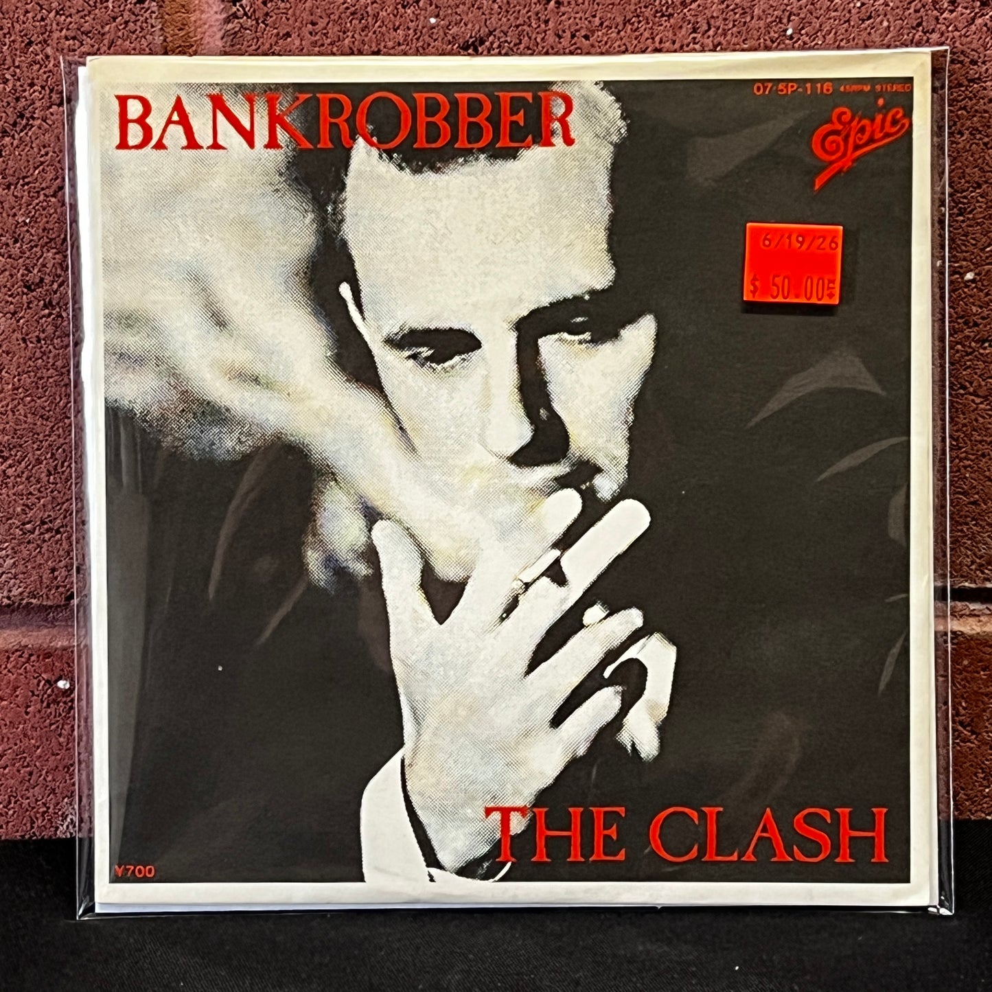 Used Vinyl: The Clash "Bankrobber / Rockers Galore UK Tour (Mikey Dread)" 7" (1980 Japanese Press)