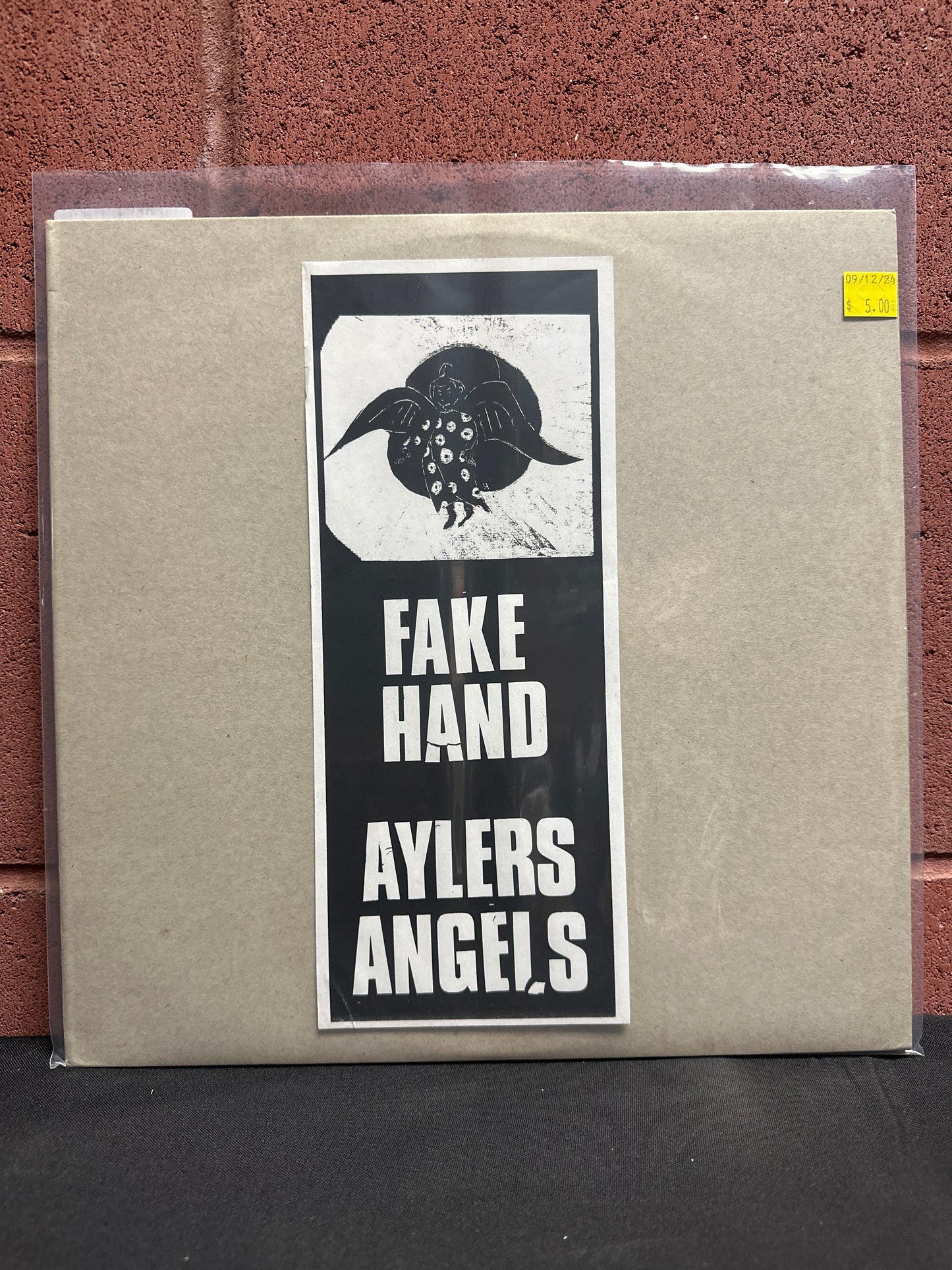 Used Vinyl:  Fake Hand / Aylers Angels ”Frozen Hammer Vs. Ancient Axe” LP