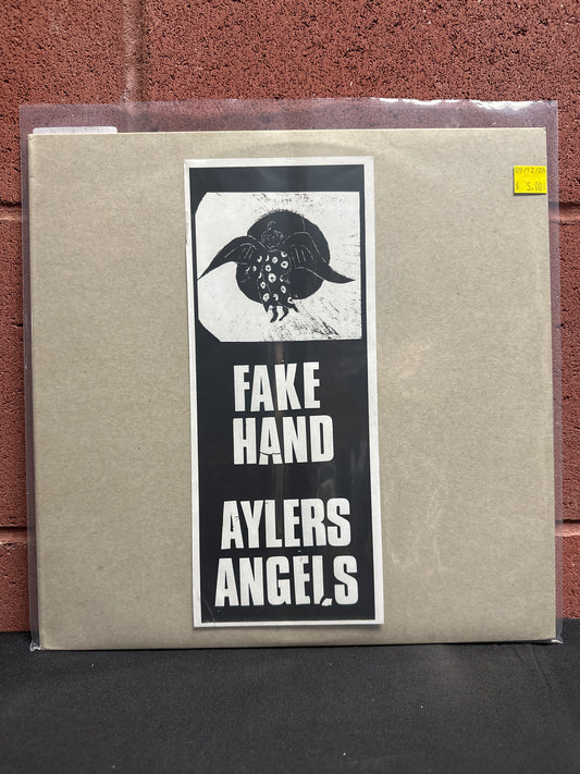 Used Vinyl:  Fake Hand / Aylers Angels ”Frozen Hammer Vs. Ancient Axe” LP