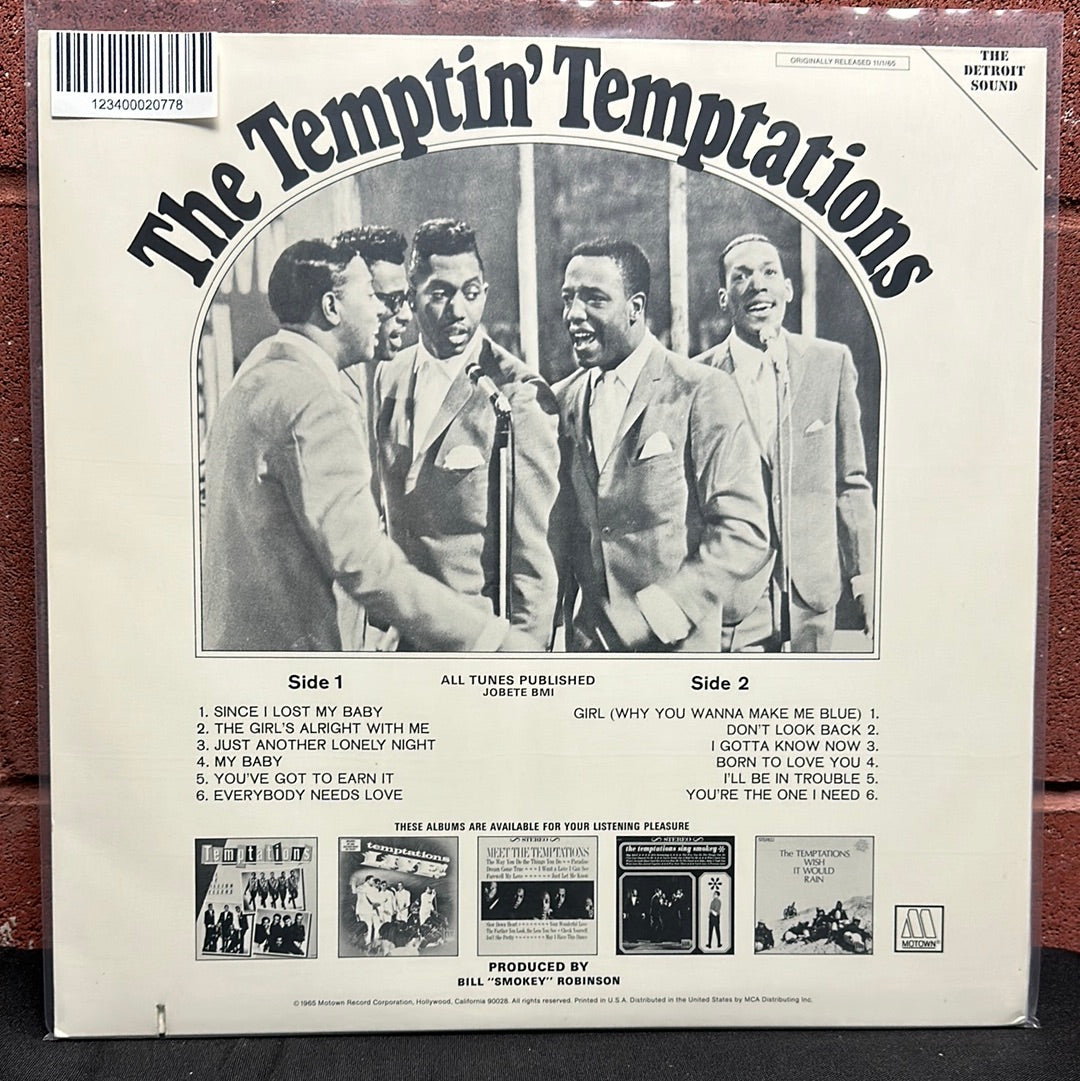 Used Vinyl:  The Temptations ”The Temptin' Temptations” LP