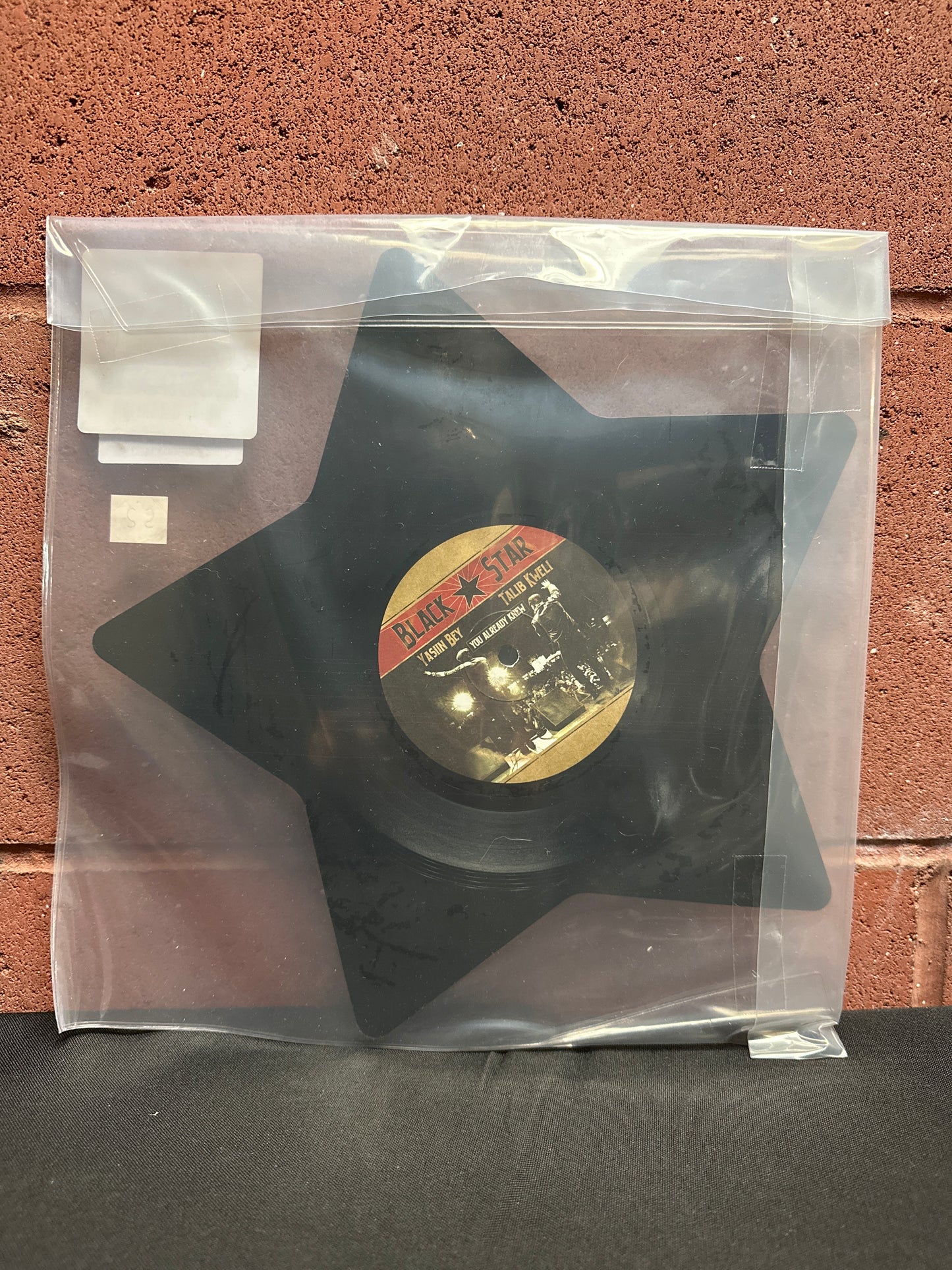 Used Vinyl:  Black Star, Yasiin Bey & Talib Kweli ”Fix Up” 7" (Black Star Shaped Vinyl)