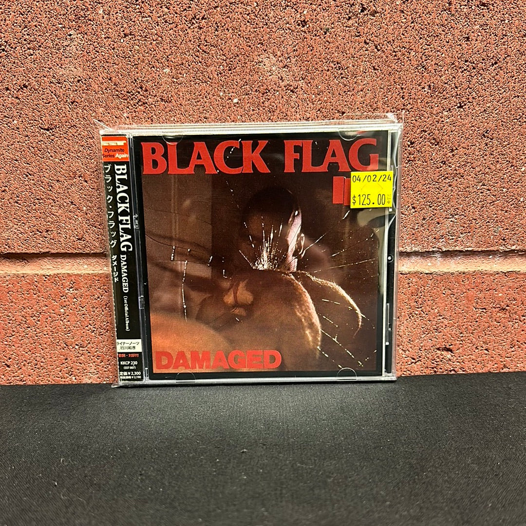 Used CD:  Black Flag "Damaged" CD (Japanese Press)