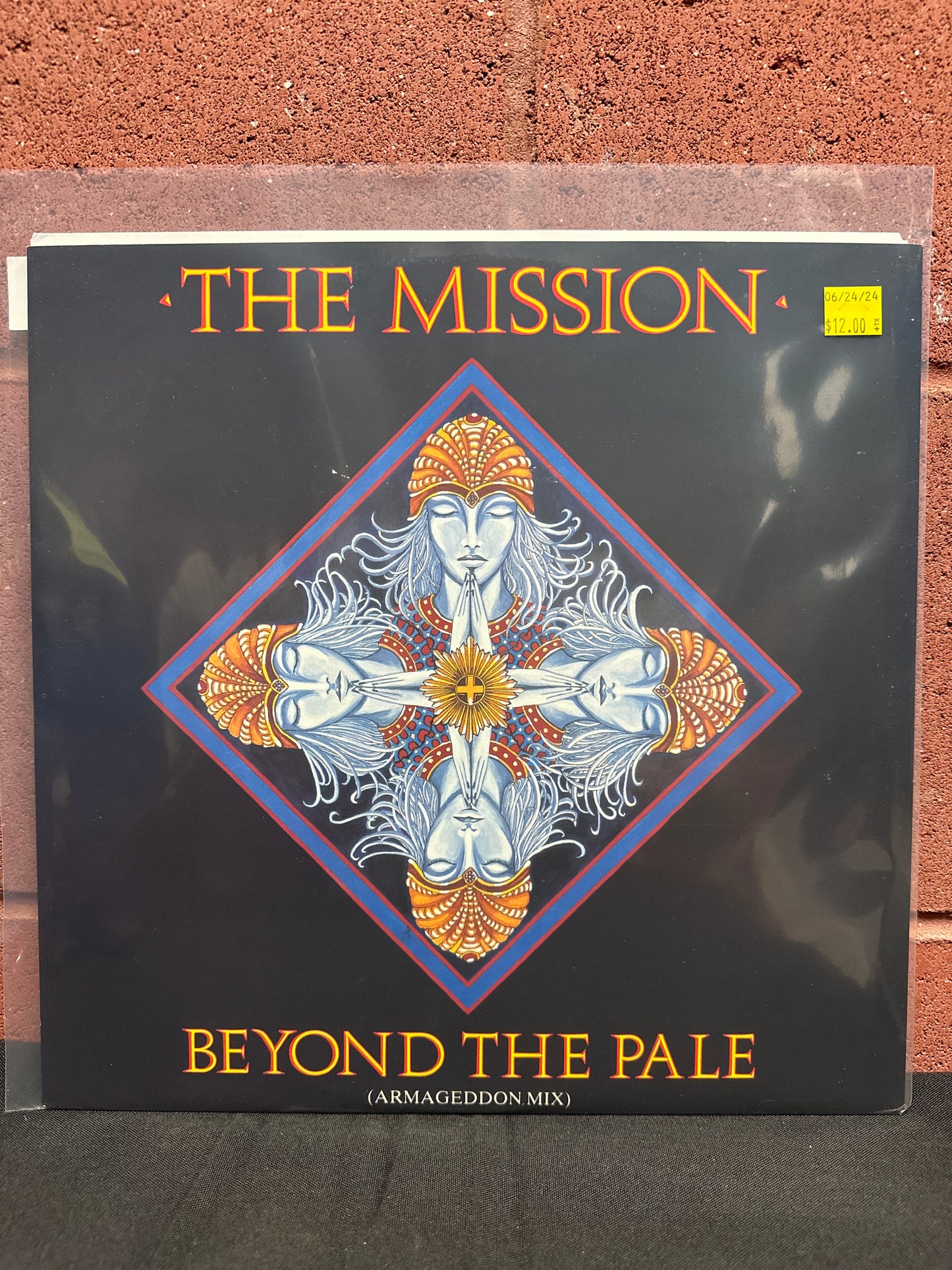 Used Vinyl:  The Mission ”Beyond The Pale (Armageddon Mix)” 12"