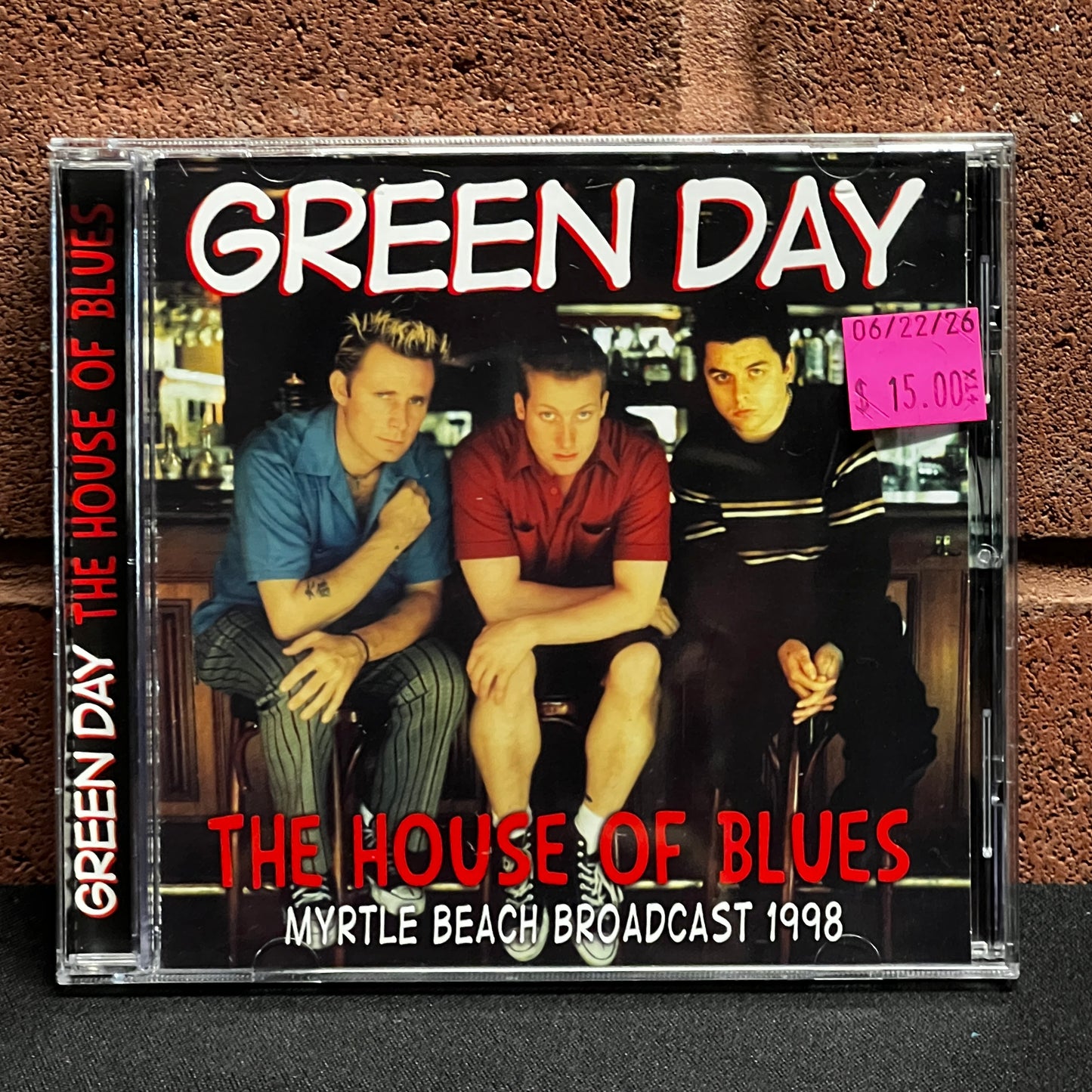 Used CD: Green Day "The House Of Blues" CD (2018 US Press)