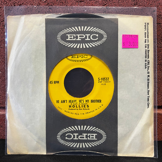 Used Vinyl: Hollies "He Ain't Heavy, He's My Brother" 7"