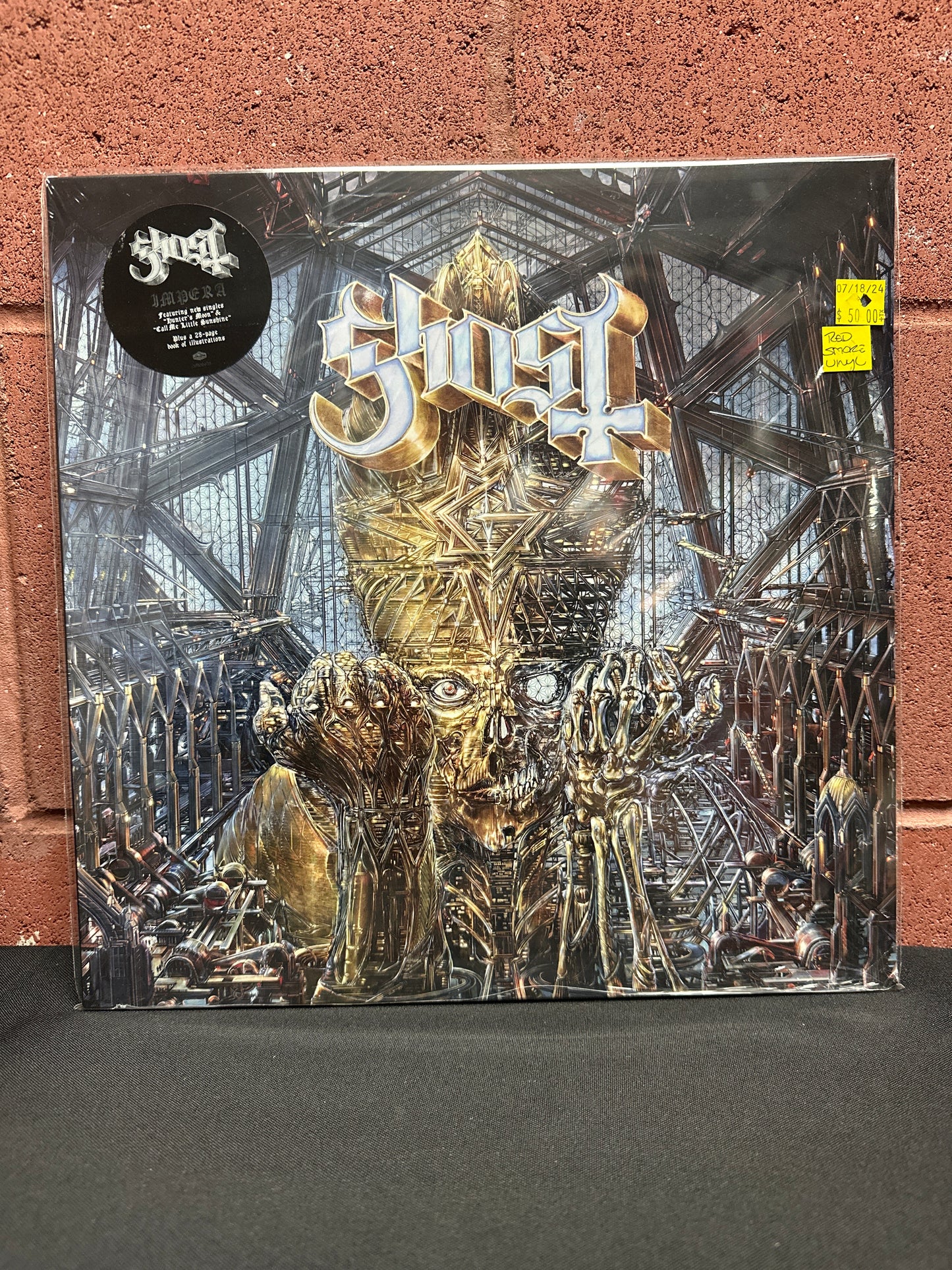 Used Vinyl:  Ghost ”Impera” LP (Red Smoke vinyl)