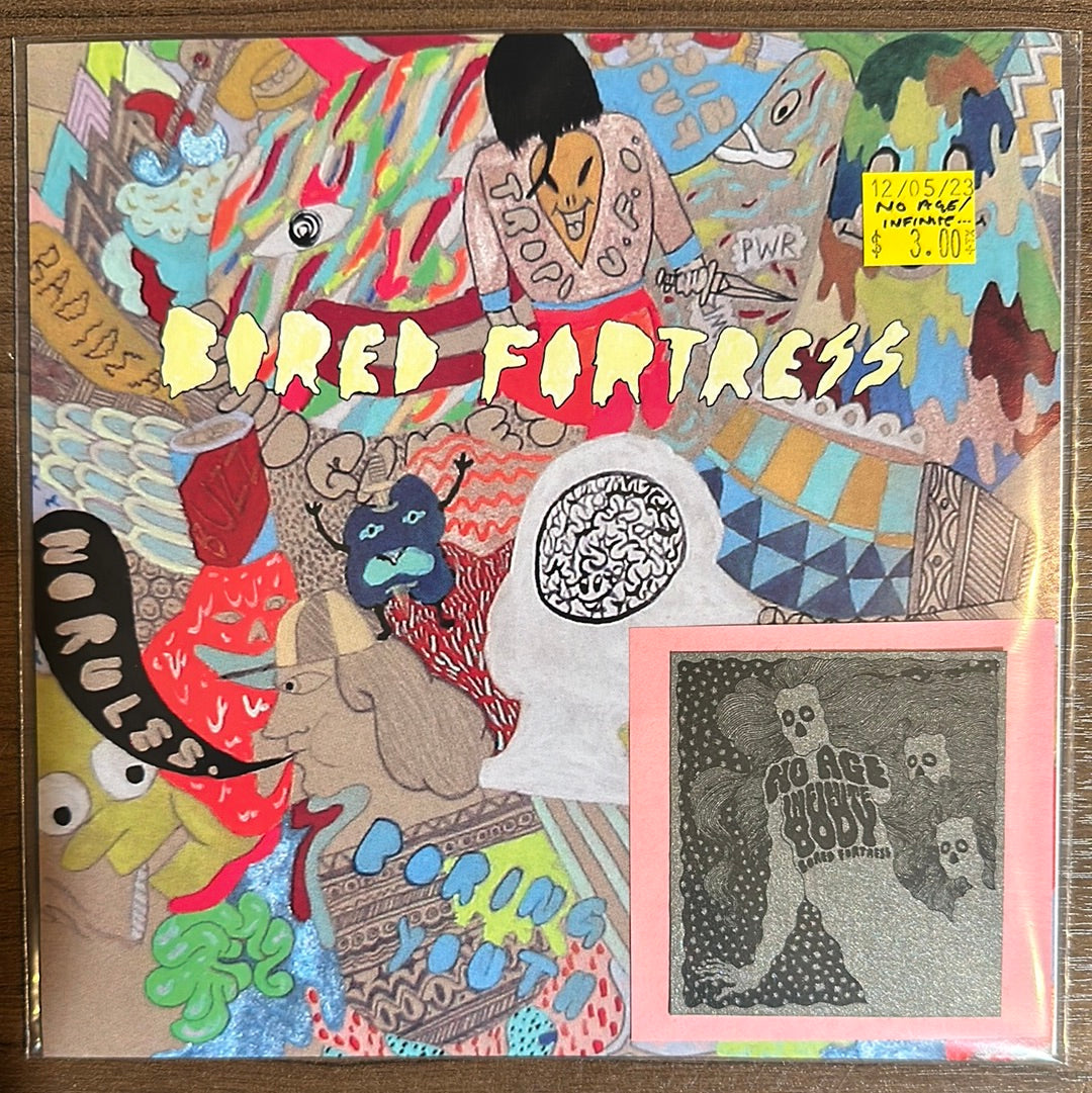 Used Vinyl:  Infinite Body / No Age ”Bored Fortress” 7"