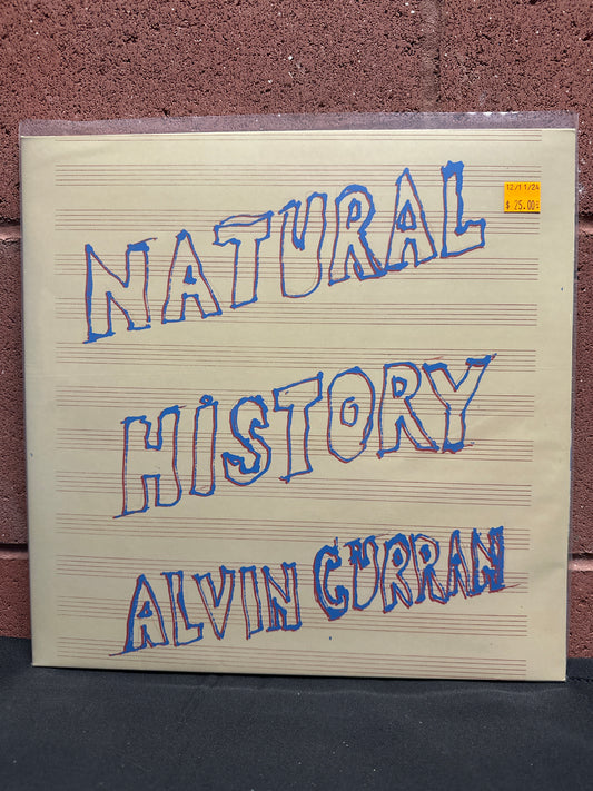 Used Vinyl:  Alvin Curran ”Natural History” LP