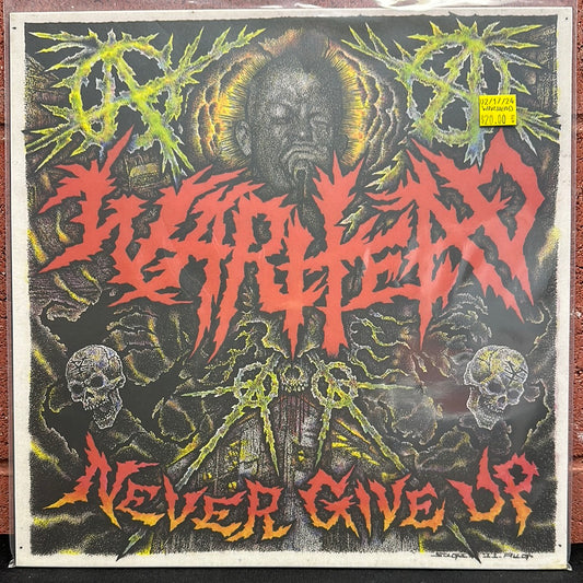 Used Vinyl:  Warhead ”Never Give Up” LP