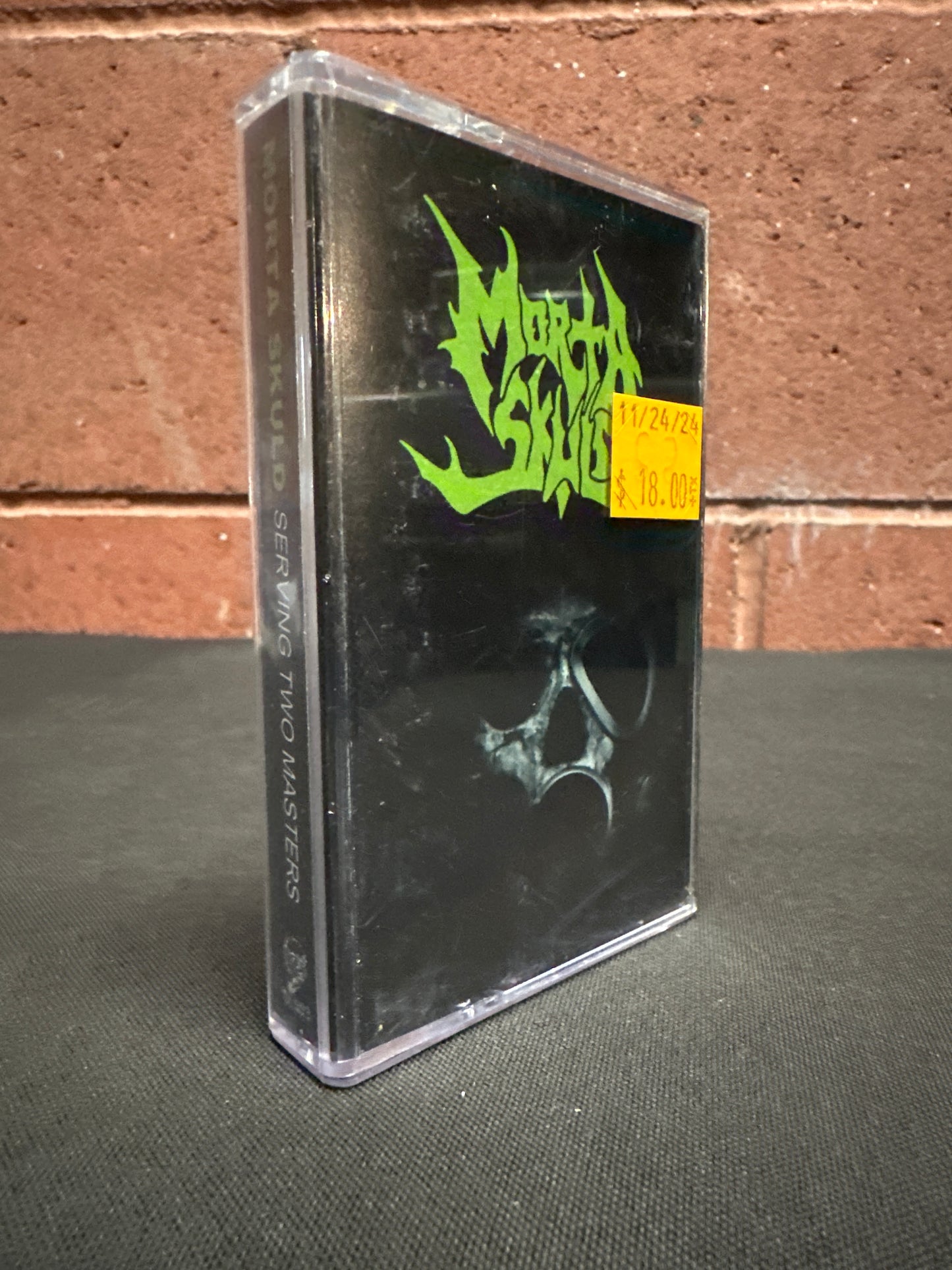 Used Cassette: Morta Skuld "Serving Two Masters" Tape