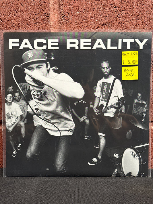 Used Vinyl:  Face Reality ”Face Reality” 7" (Blue vinyl)