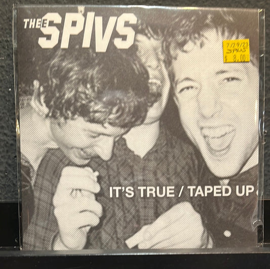 USED VINYL: Thee Spivs "It's True / Taped Up" 7"