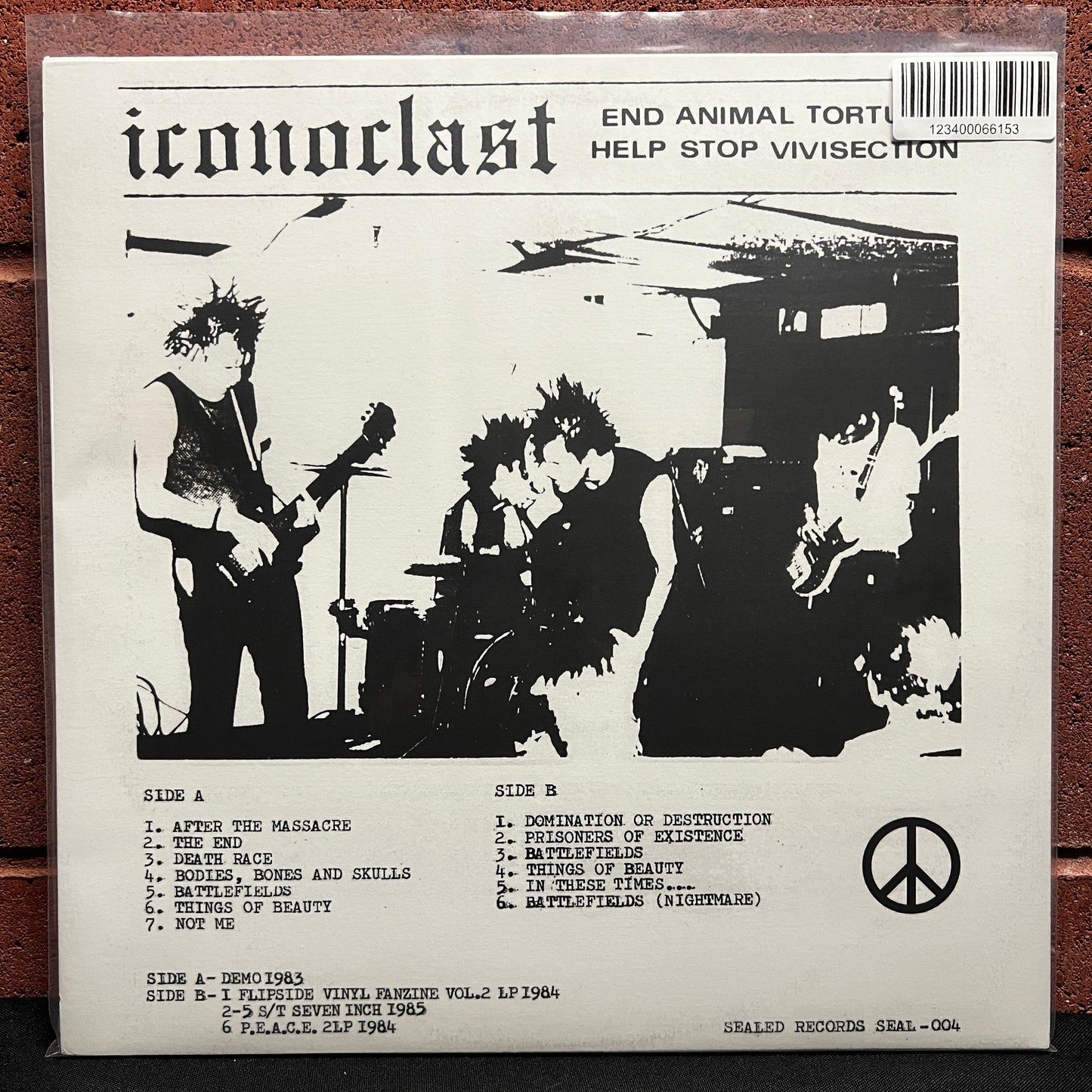 Used Vinyl: Iconoclast ‎"Domination Or Destruction" LP (2019 Press)