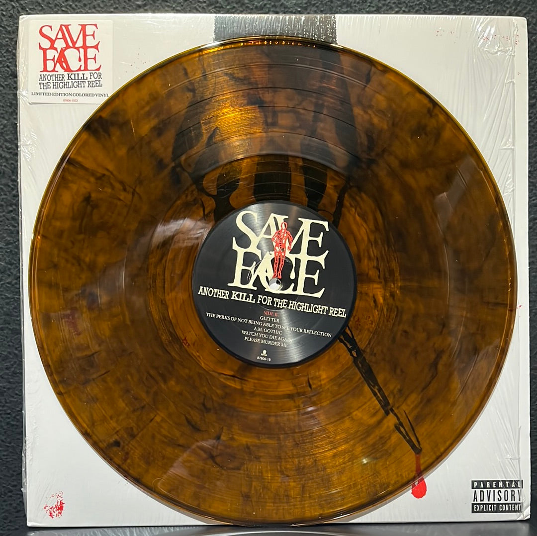 USED VINYL: Save Face “Another Kill For The Highlight Reel” (Orange w/Black Smoke Vinyl)