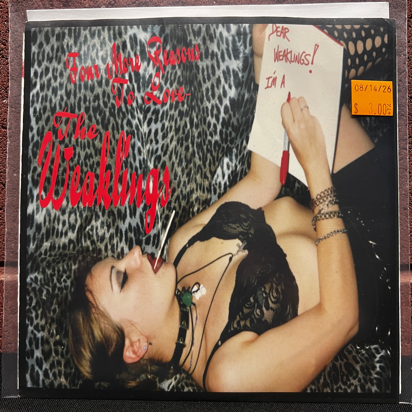 Used Vinyl: The Weaklings "Four More Reasons To Love The Weaklings" 7"