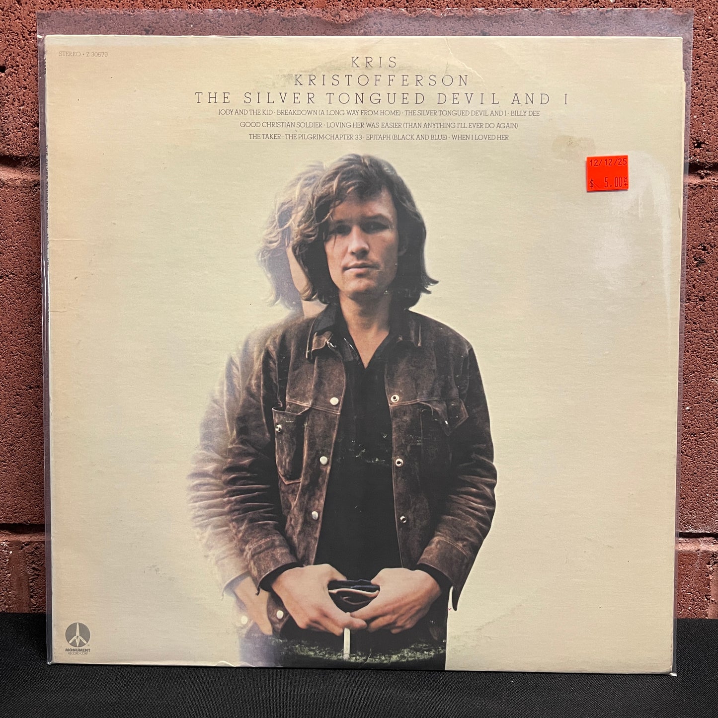 Used Vinyl: Kris Kristofferson "Silver Tongued Devil And I" LP