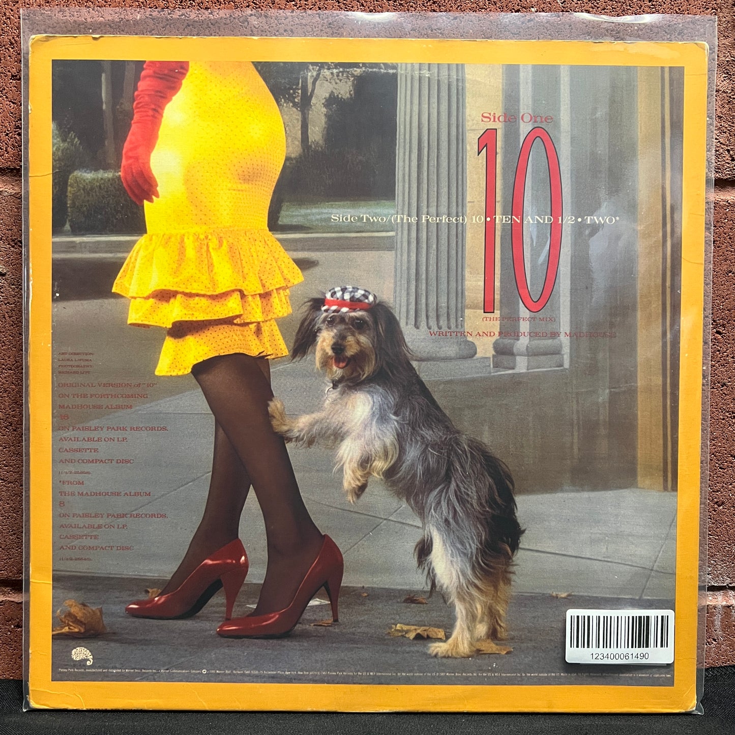 Used Vinyl: Madhouse "10 (The Perfect Mix)" 12" (1987 Press)