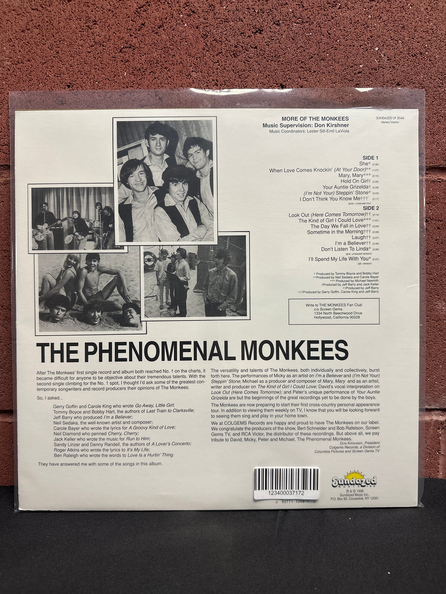 Used Vinyl:  The Monkees ”More Of The Monkees” LP