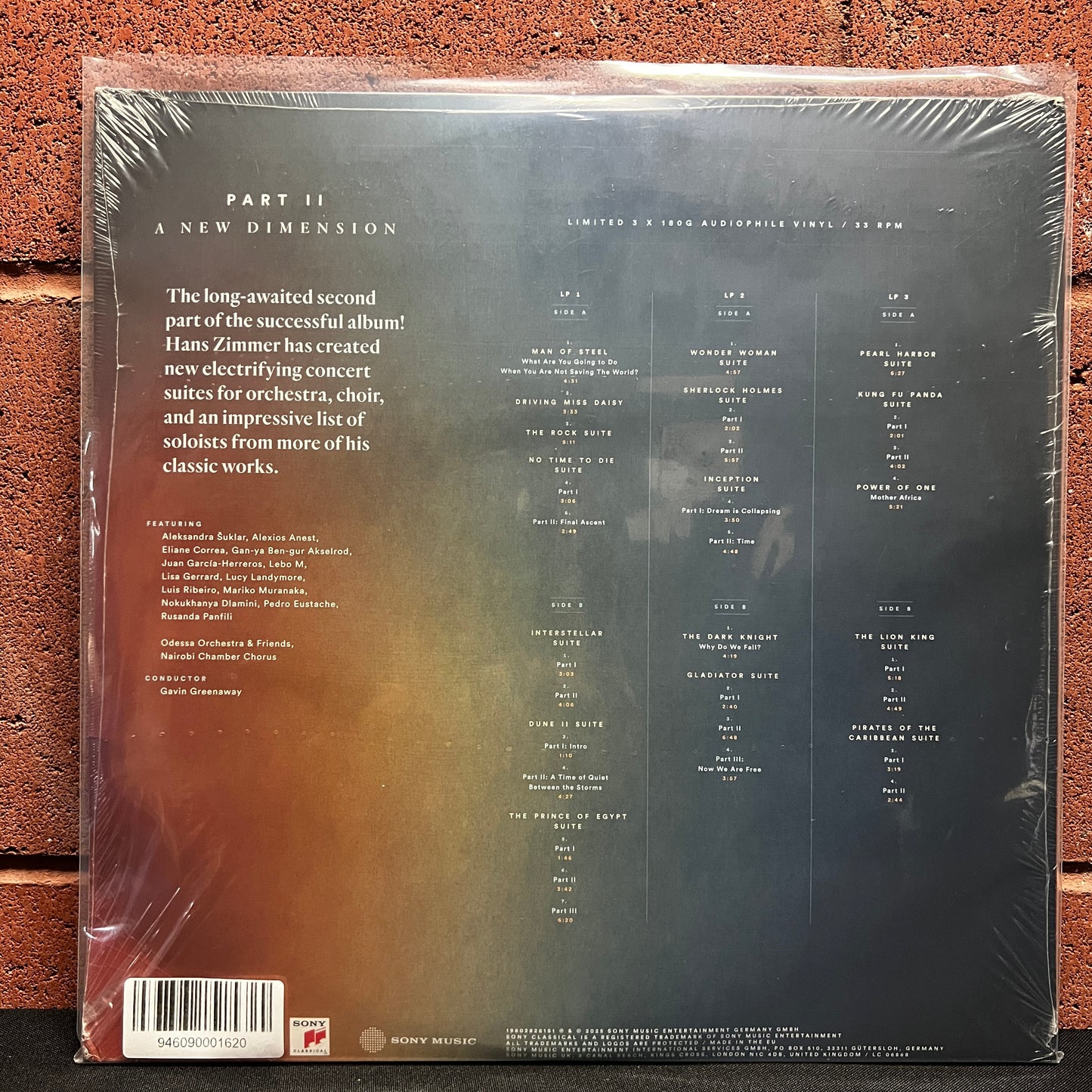 Used Vinyl: Hans Zimmer "The World of Hans Zimmer - Part II: A New Dimension" 3xLP (Sealed!)