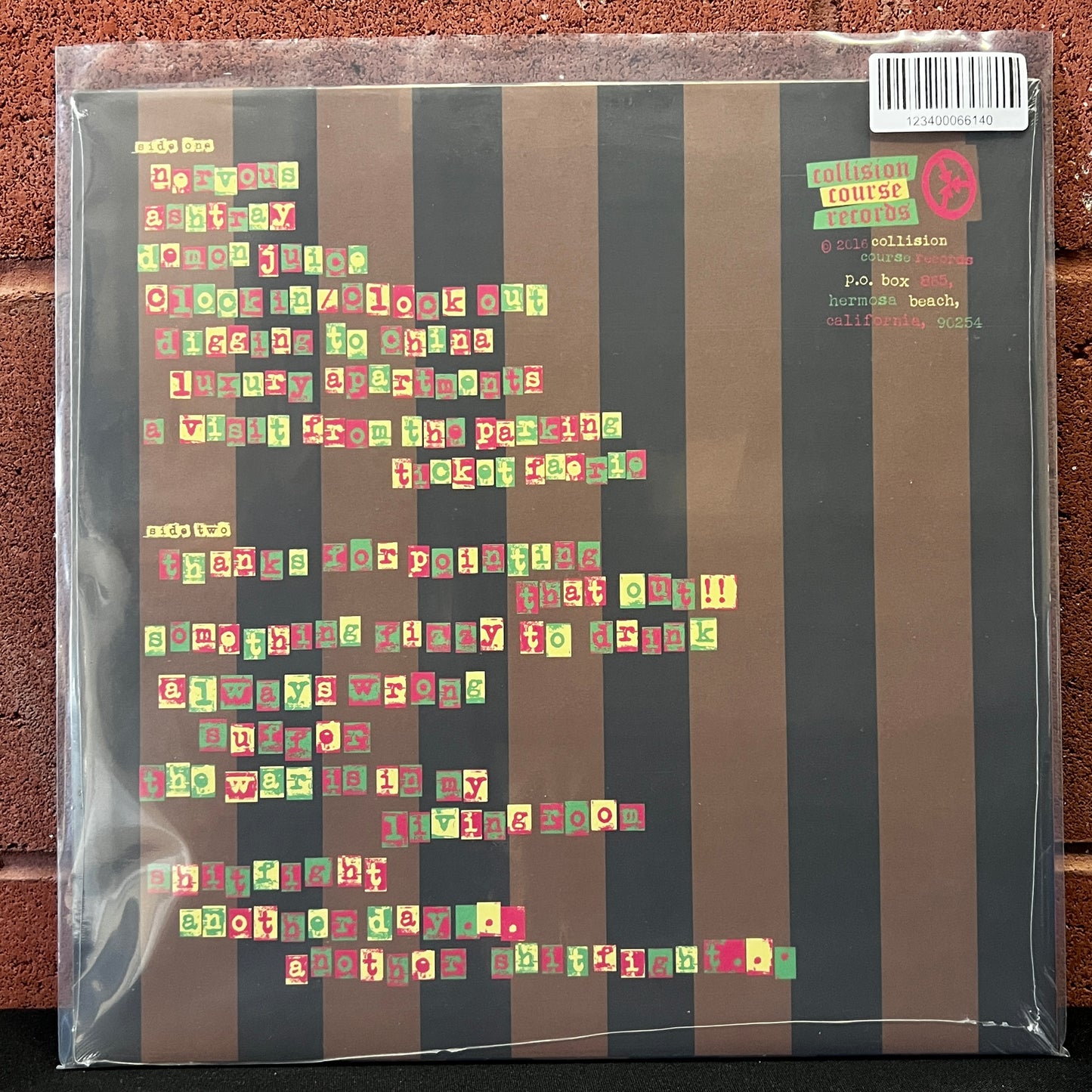 Used Vinyl: The Ejector Seats "Everybody Calm Down" LP (2017 Press - Sealed)