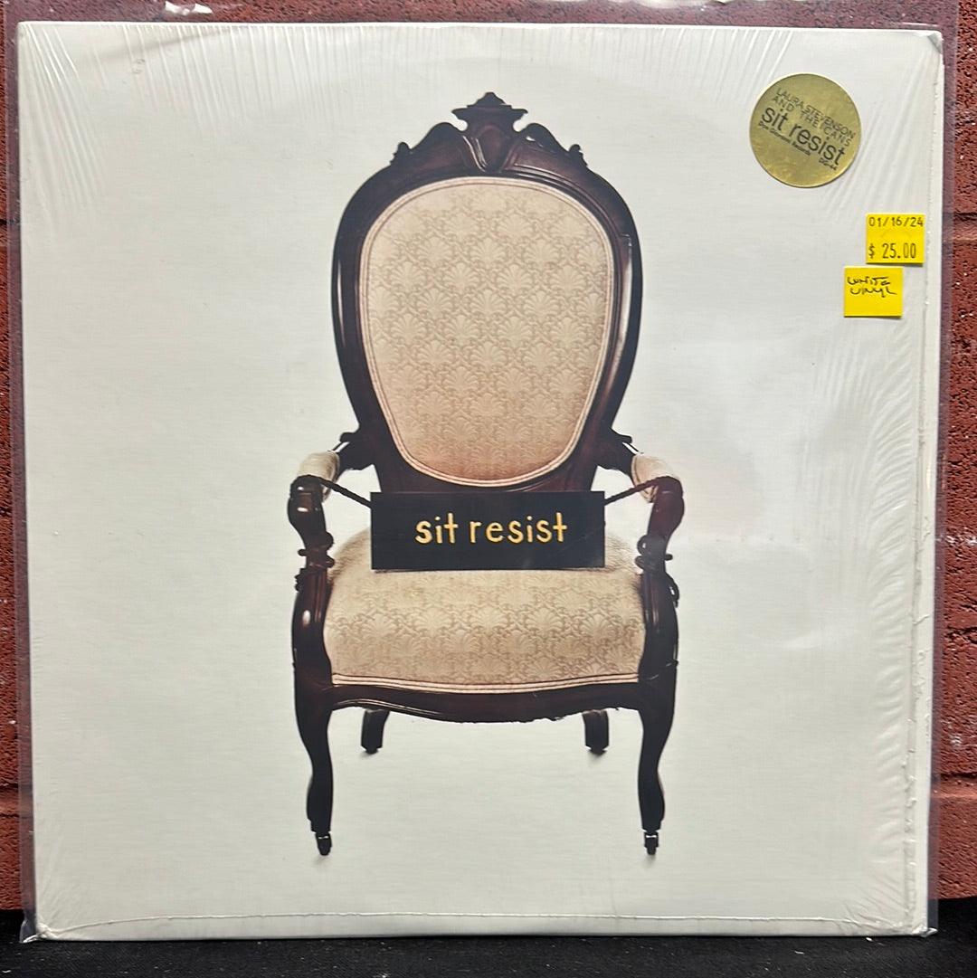 Used Vinyl:  Laura Stevenson & The Cans ”Sit Resist” LP (White vinyl)