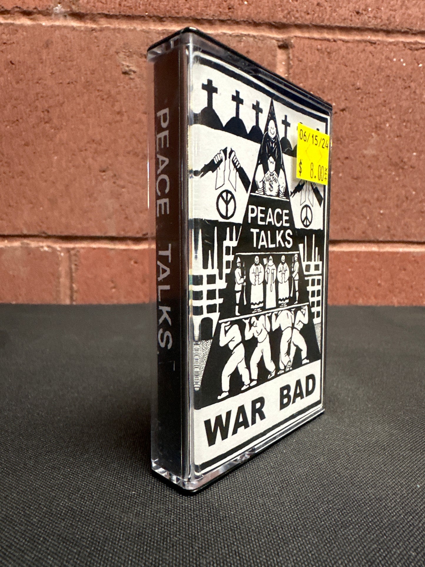 USED TAPE: Peace Talks "War Bad" Cassette