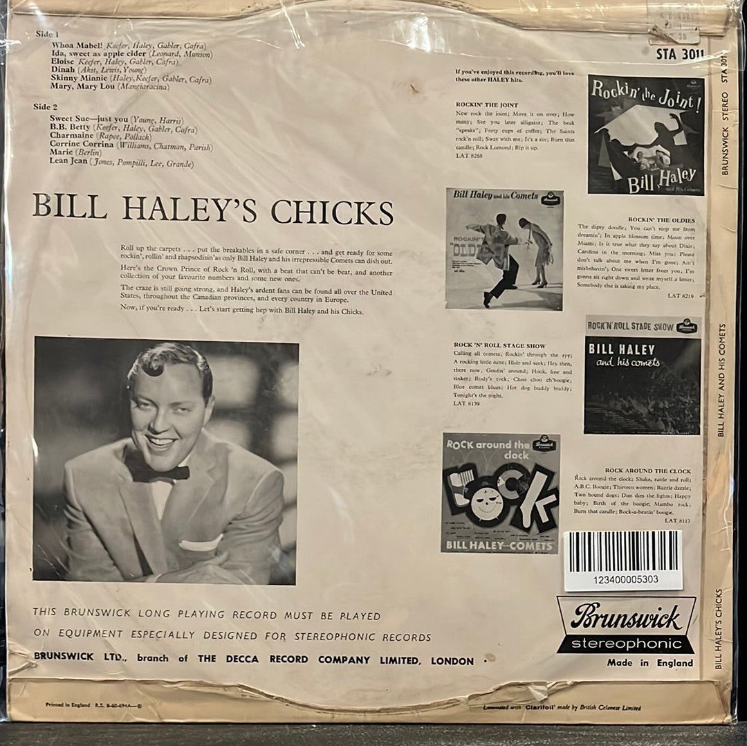 USED VINYL: Bill Haley And His Comets "Bill Haley's Chicks" LP