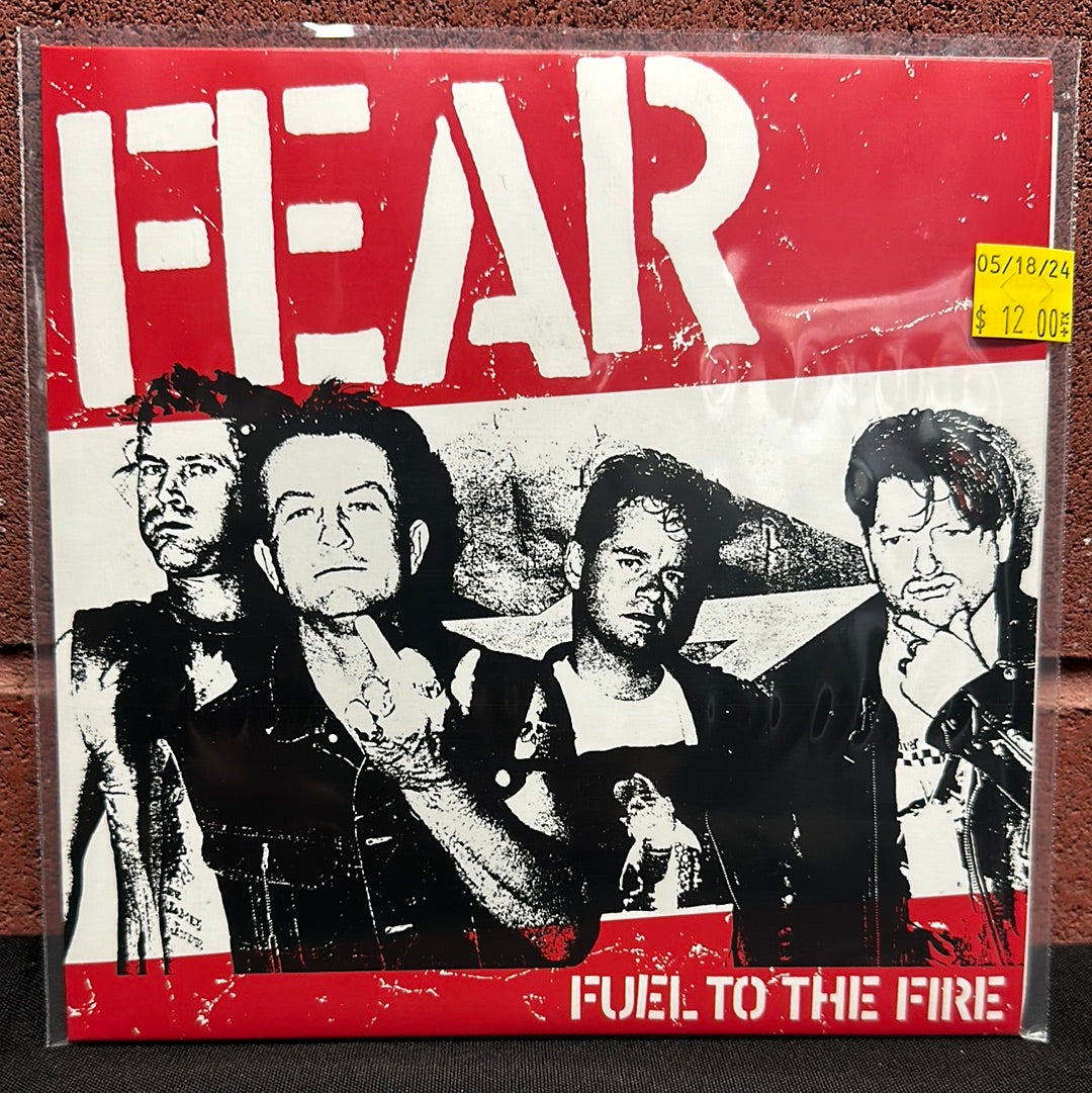 Used Vinyl:  Fear ”Fuel To The Fire” 7"