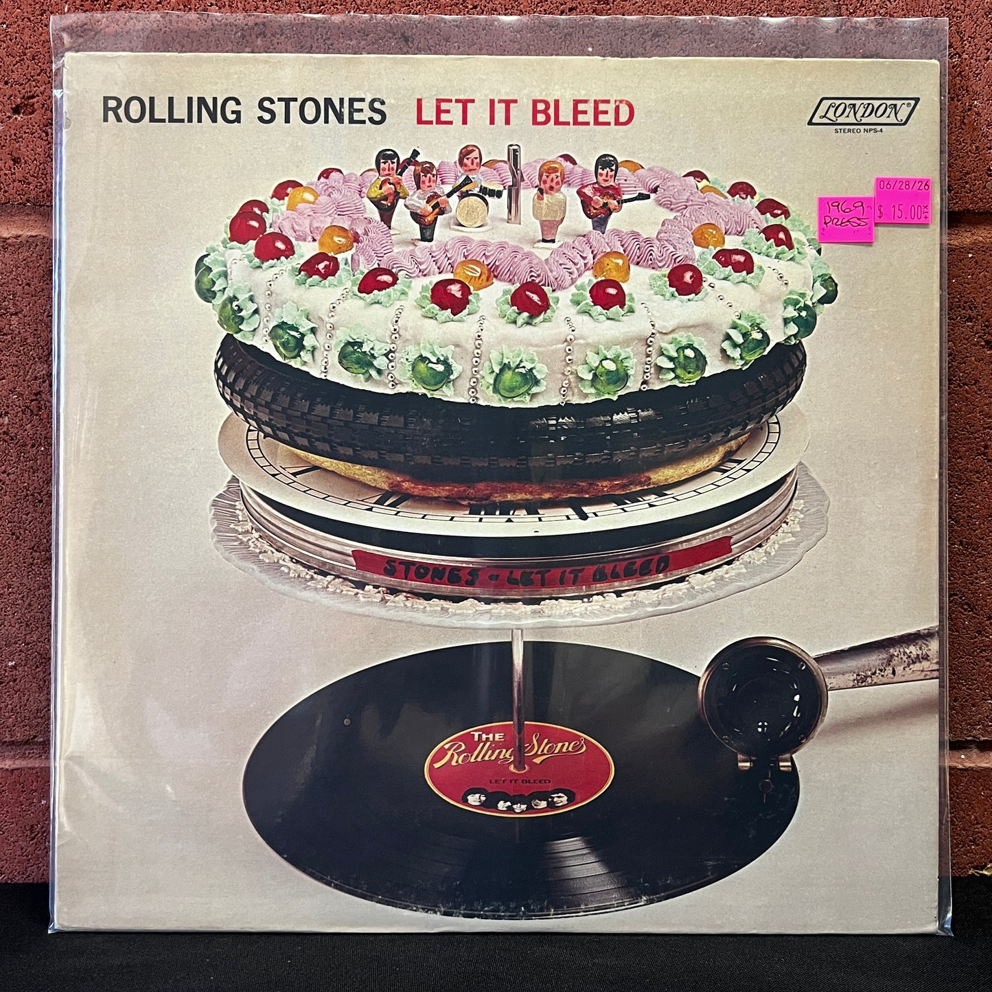 Used Vinyl: Rolling Stones "Let It Bleed" LP (1969 Press)