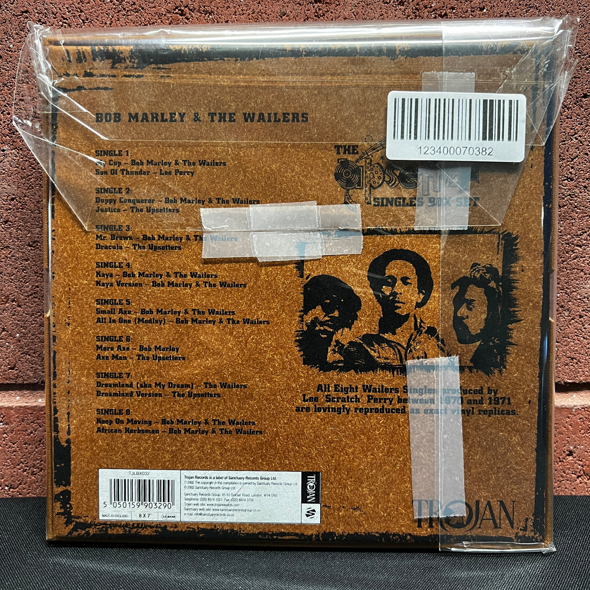 Used Vinyl: Bob Marley And The Wailers "The Upsetter Singles Boxset" 8x7" (2002 Press)