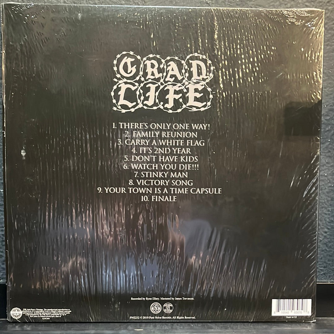 USED VINYL: Graduating Life “Grad Life” LP (Clear & Black Pinwheel)