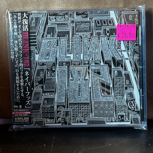 Used CD: Blink-182 "Neighborhoods" CD (2011 Japanese Press w/ Bonus Tracks)