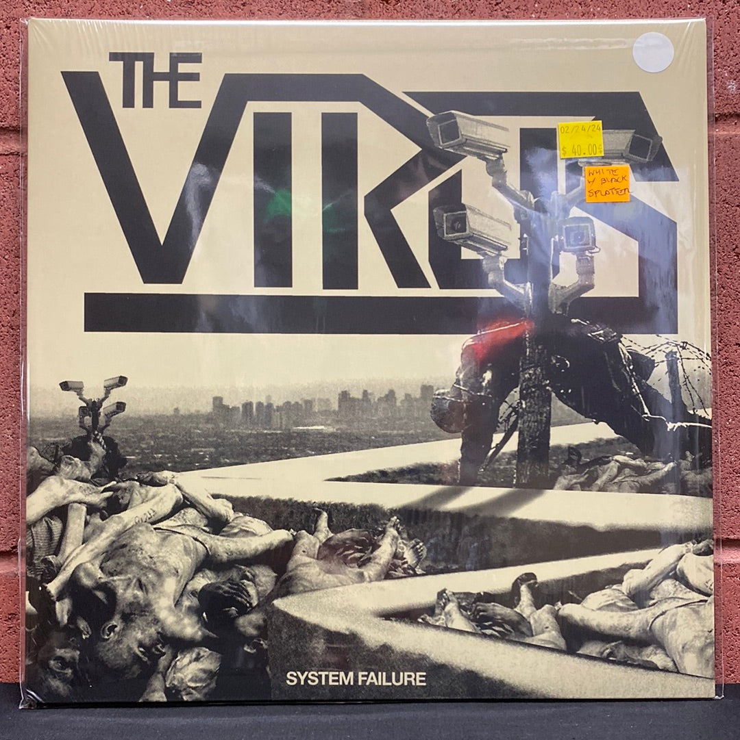 Used Vinyl:  The Virus ”System Failure” LP (White with black splatter vinyl)