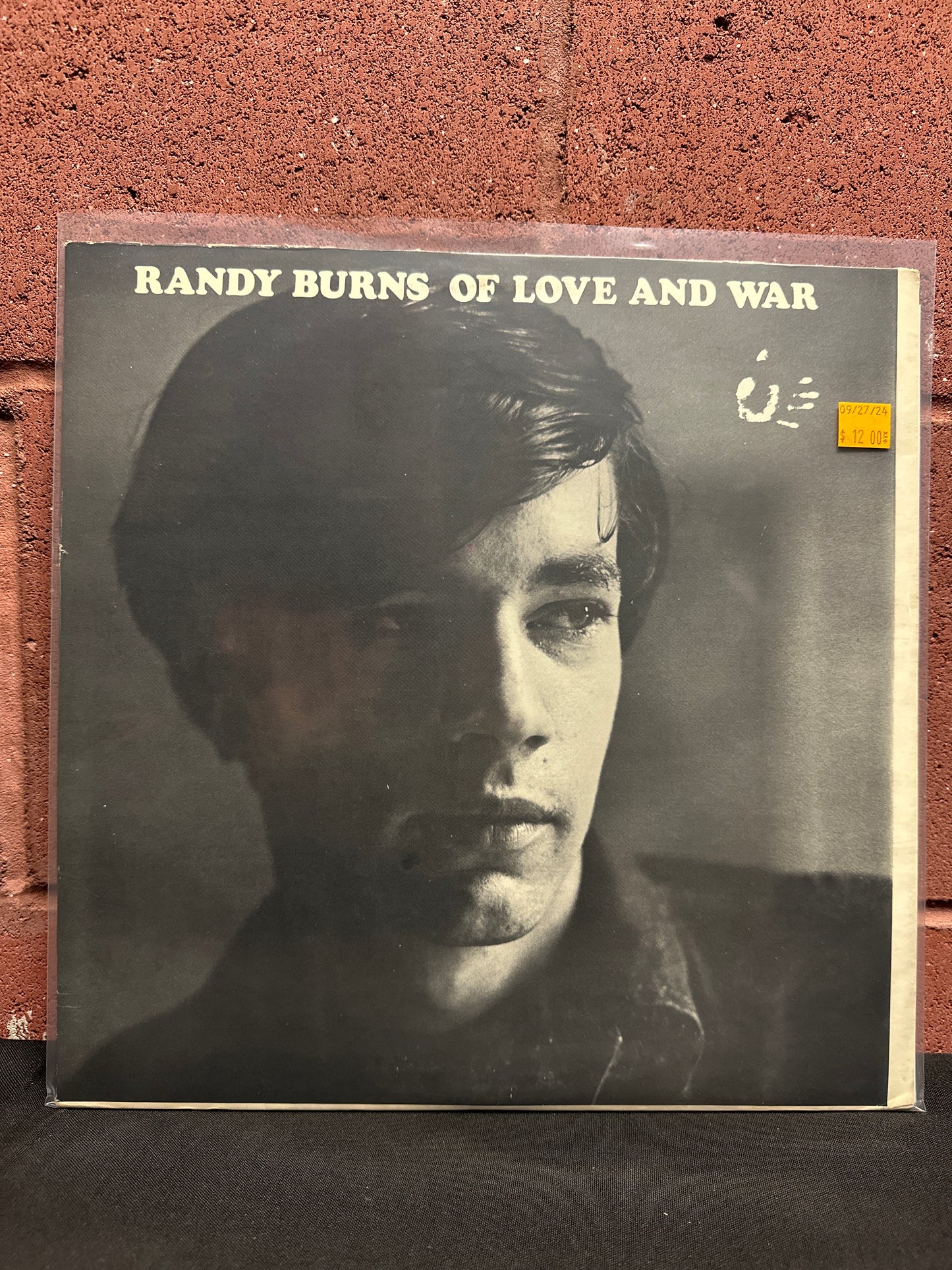 Used Vinyl:  Randy Burns ”Of Love And War” LP