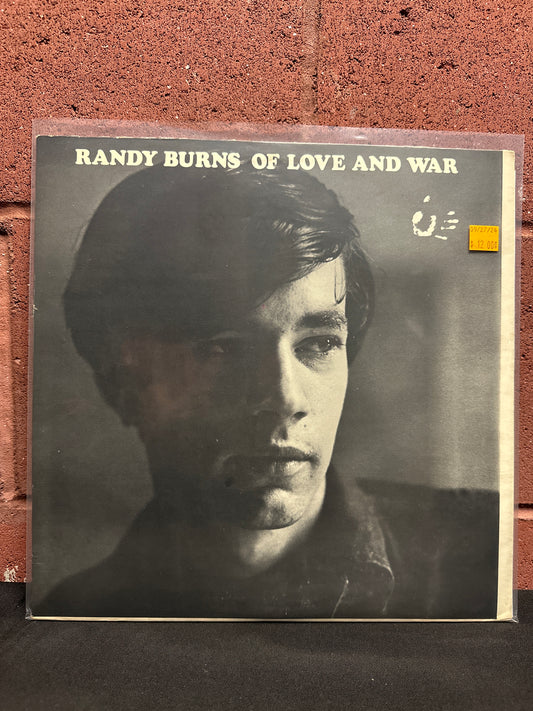 Used Vinyl:  Randy Burns ”Of Love And War” LP