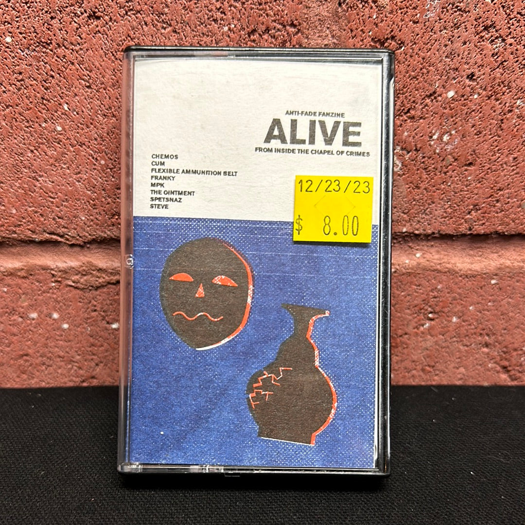 Used Cassette:  Various ”Alive From Inside The Chapel Of Crimes” Cassette
