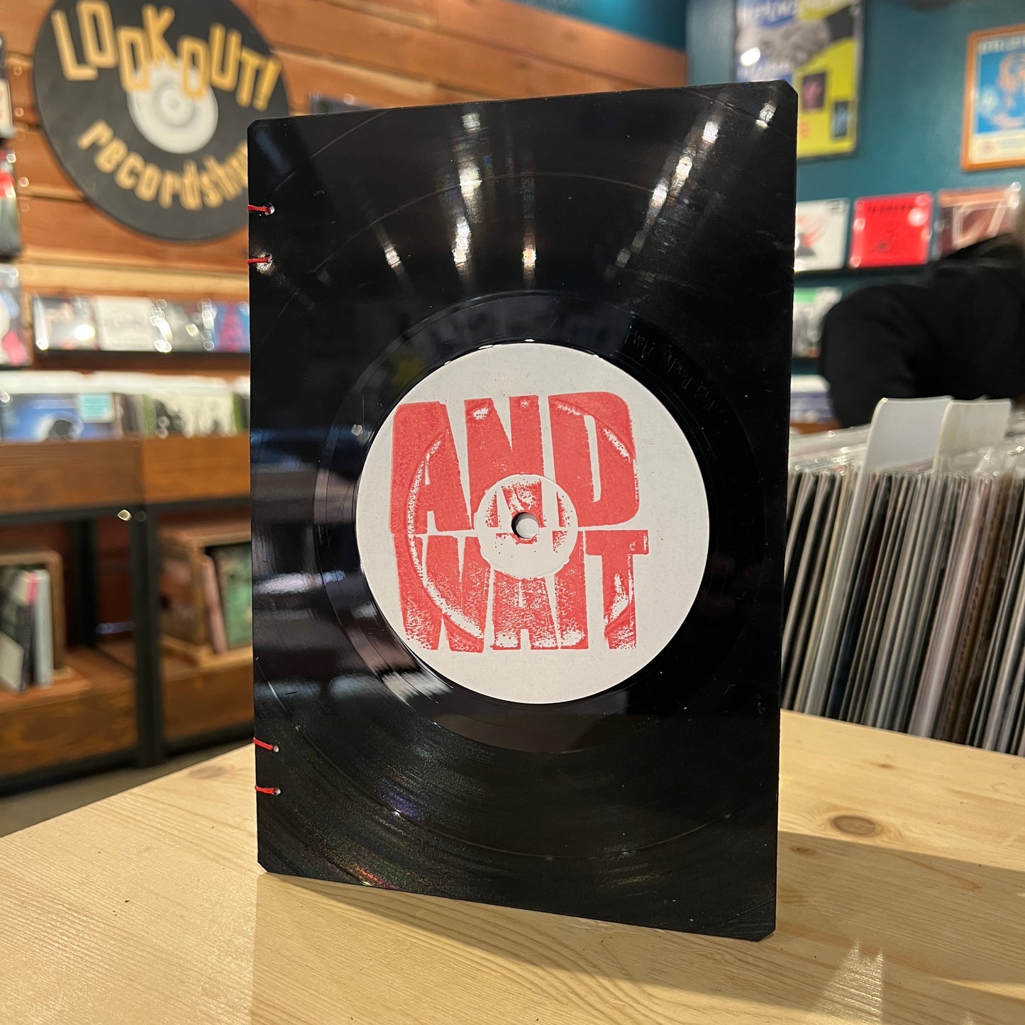 Ringers "Hurry Up And Wait" Recycled Vinyl Journal