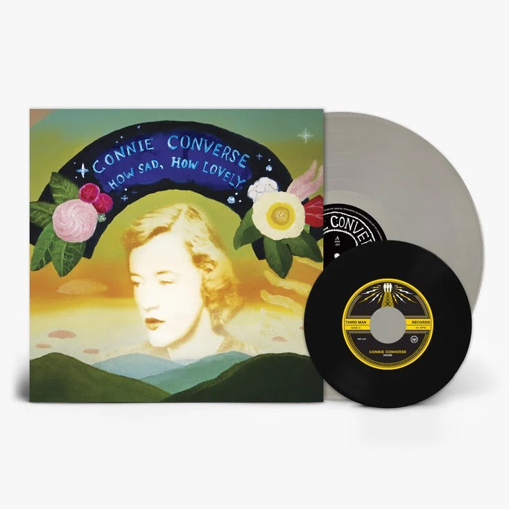 Connie Converse "How Sad, How Lovely" LP + 7" (Opaque Silver Vinyl)