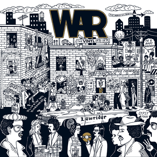 PRE-ORDER: WAR "The Vinyl: 1971-1975" 5xLP Boxset