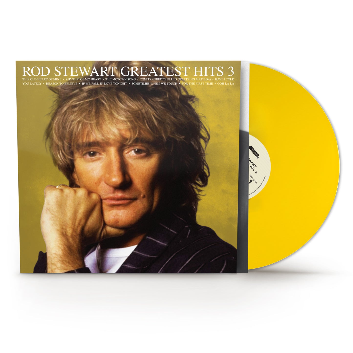 PRE-ORDER: Rod Stewart "Greatest Hits Vol. 3" LP (Rocktober 2026, Brick & Mortar Exclusive Yellow Vinyl)