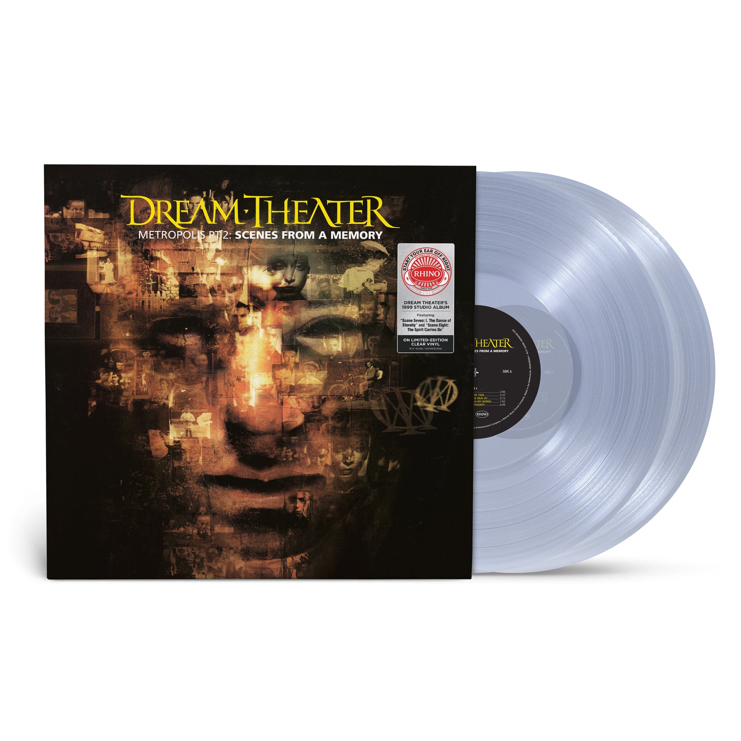 PRE-ORDER: Dream Theater  "Falling Into Infinity" 2xLP (Clear Vinyl)