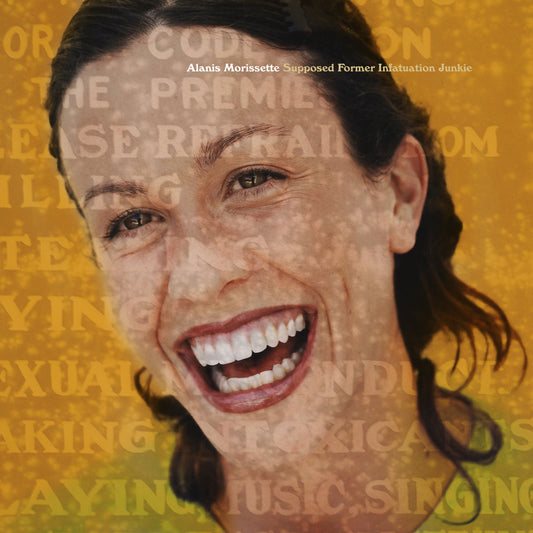 Alanis Morissette "Supposed Former Infatuation Junkie" 2xLP (Clear Vinyl)