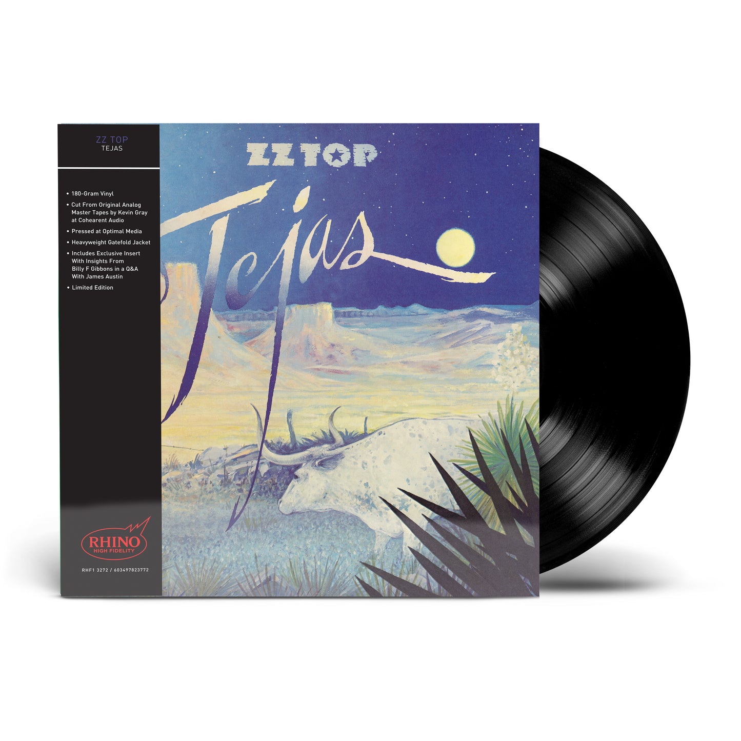 PRE-ORDER: ZZ Top "Tejas" LP