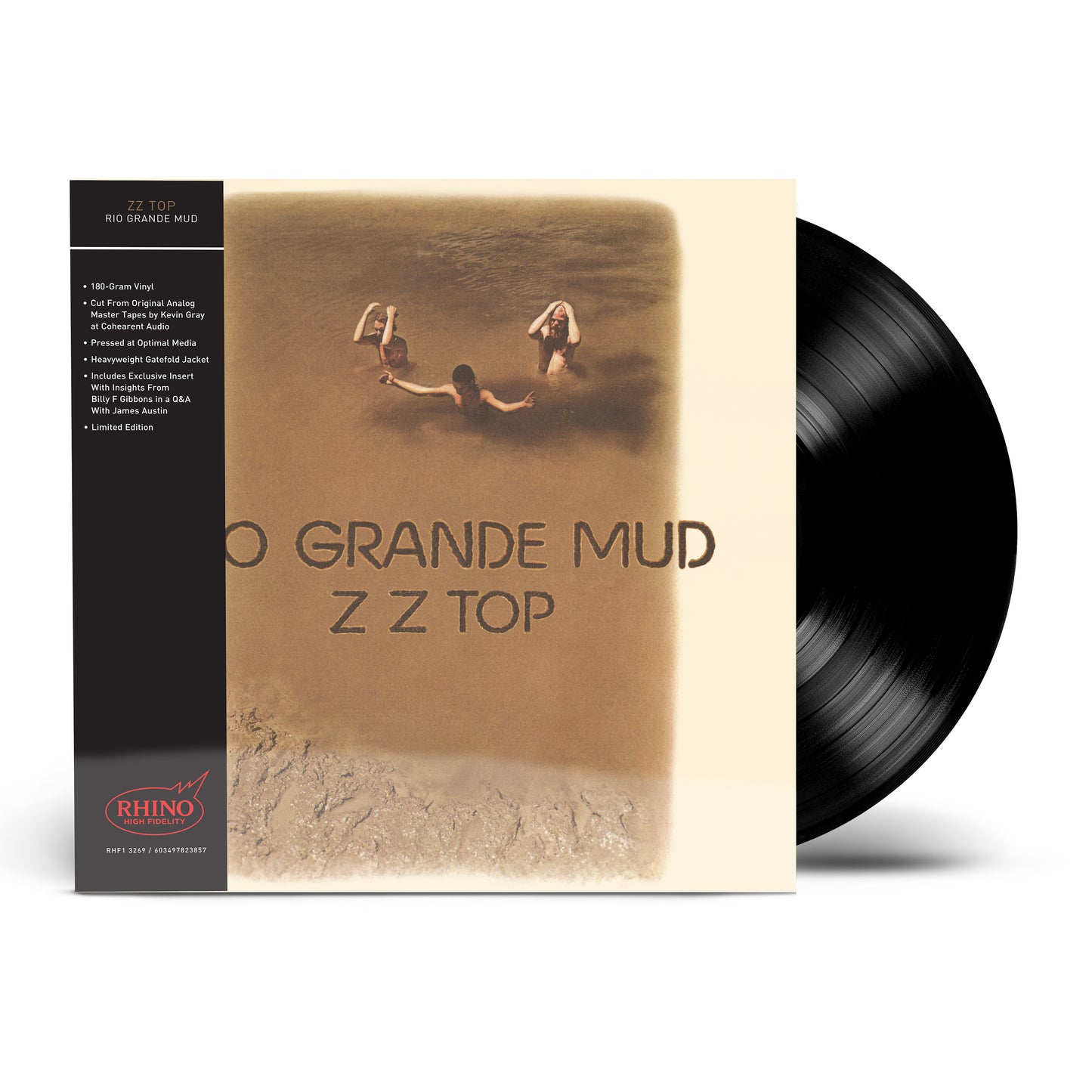 PRE-ORDER: ZZ Top "Rio Grande Mud" LP