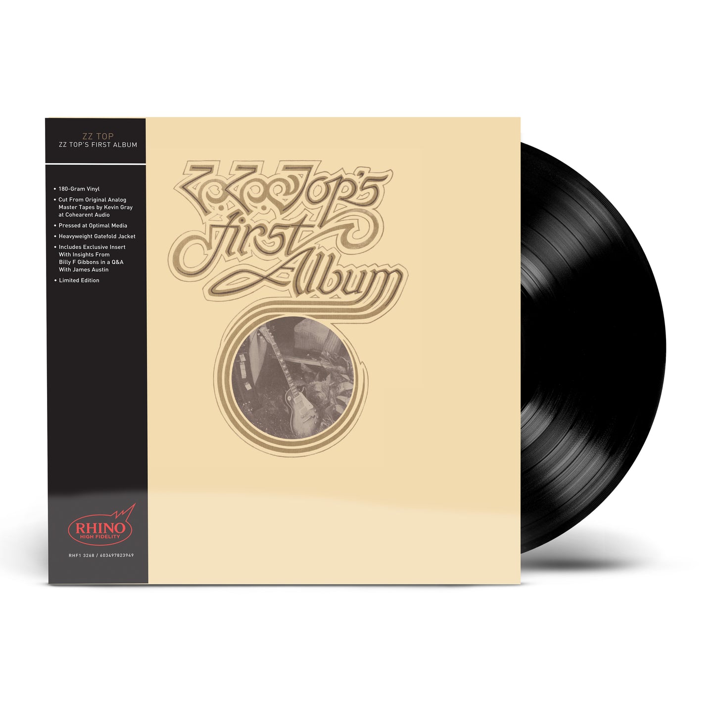 PRE-ORDER: ZZ Top  "ZZ Top's First Album" LP