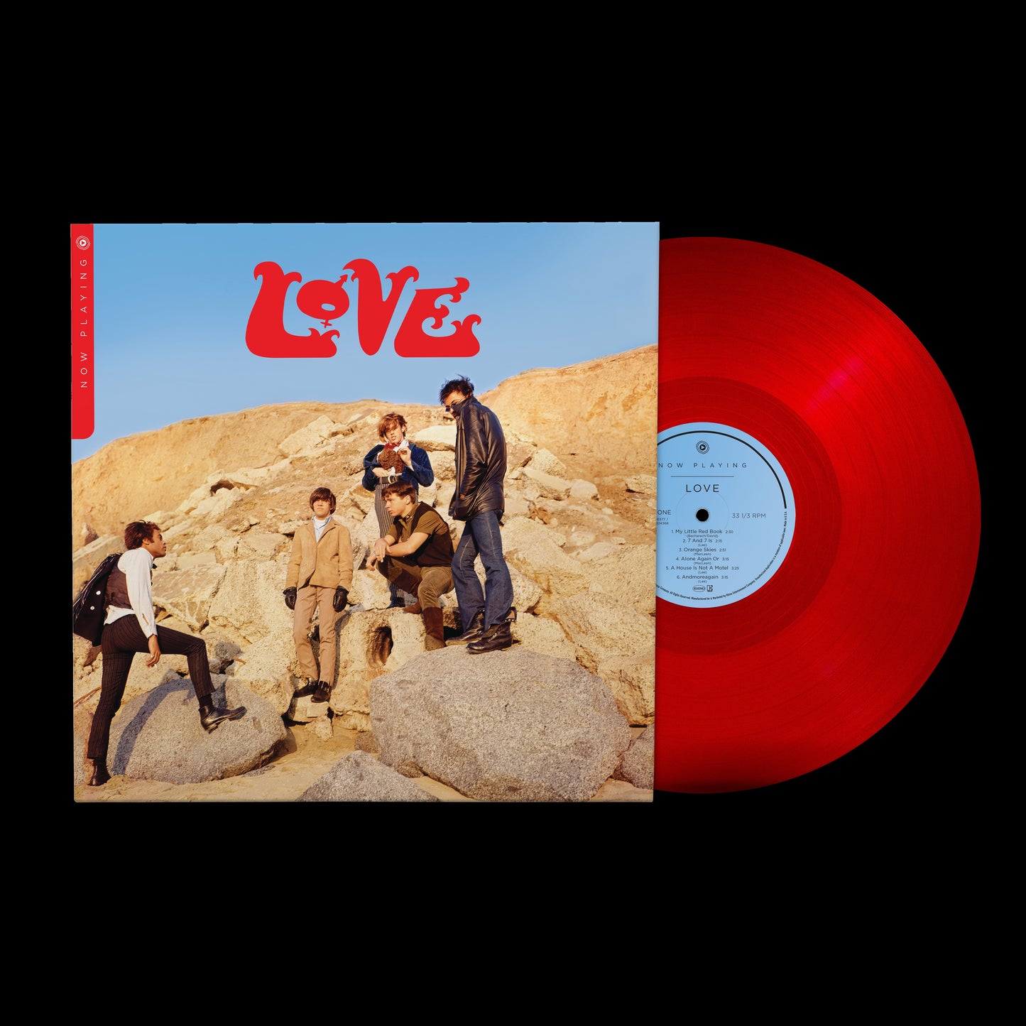 Love "Now Playing" LP (Red Vinyl)