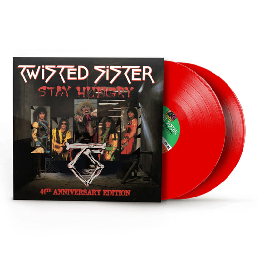 Twisted Sister "Stay Hungry" 2xLP (40th Anniversary, Blood Red Vinyl)