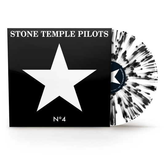 Stone Temple Pilots "No. 4" LP (Black/White Splatter Vinyl)